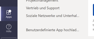 Benutzerdefinierte App