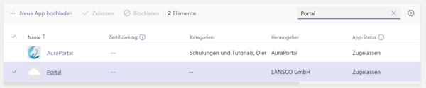 App aktualisieren